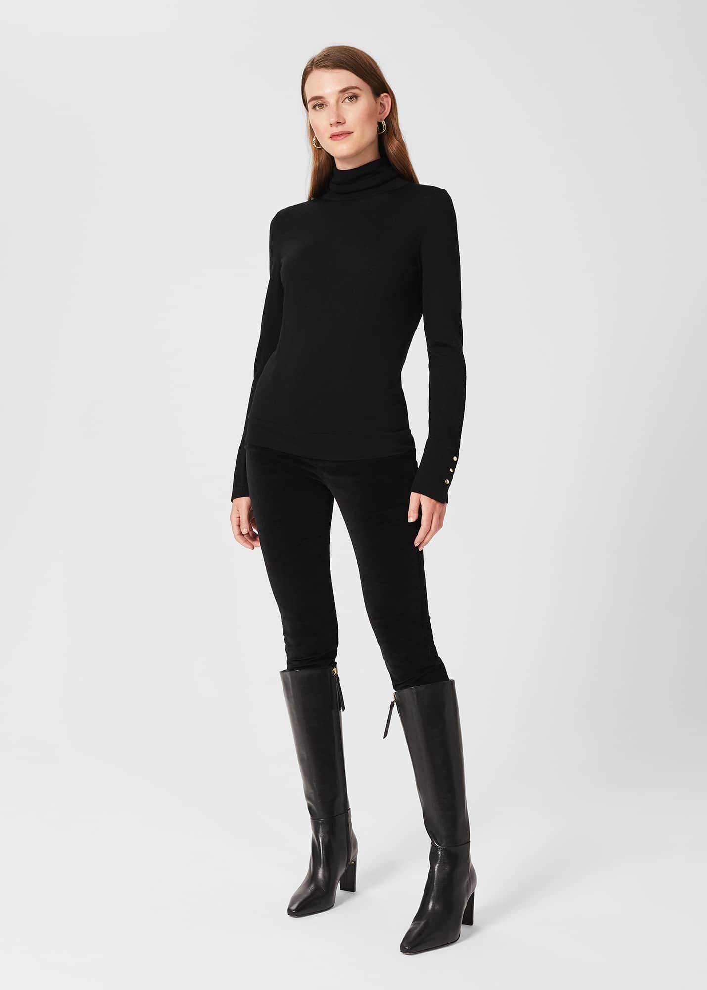 Alma Leather Knee Boots