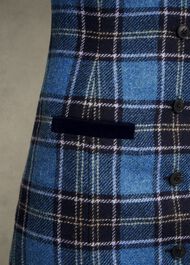 Joella Wool Dress, Blue Multi, hi-res