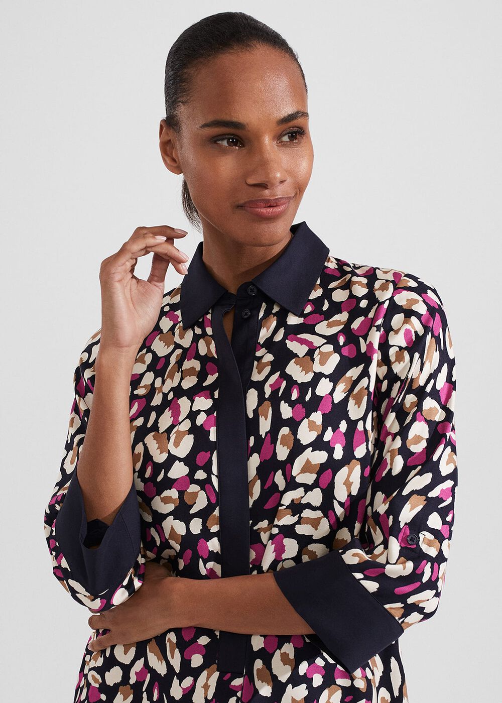 Marci Dress, Black Multi, hi-res