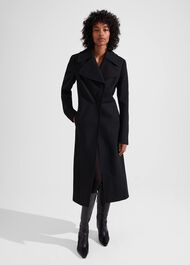 Dorothea Coat, Black, hi-res