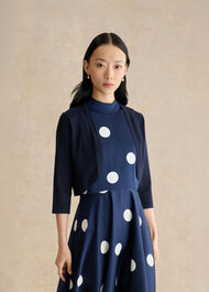 Carrie Bolero, Navy, hi-res