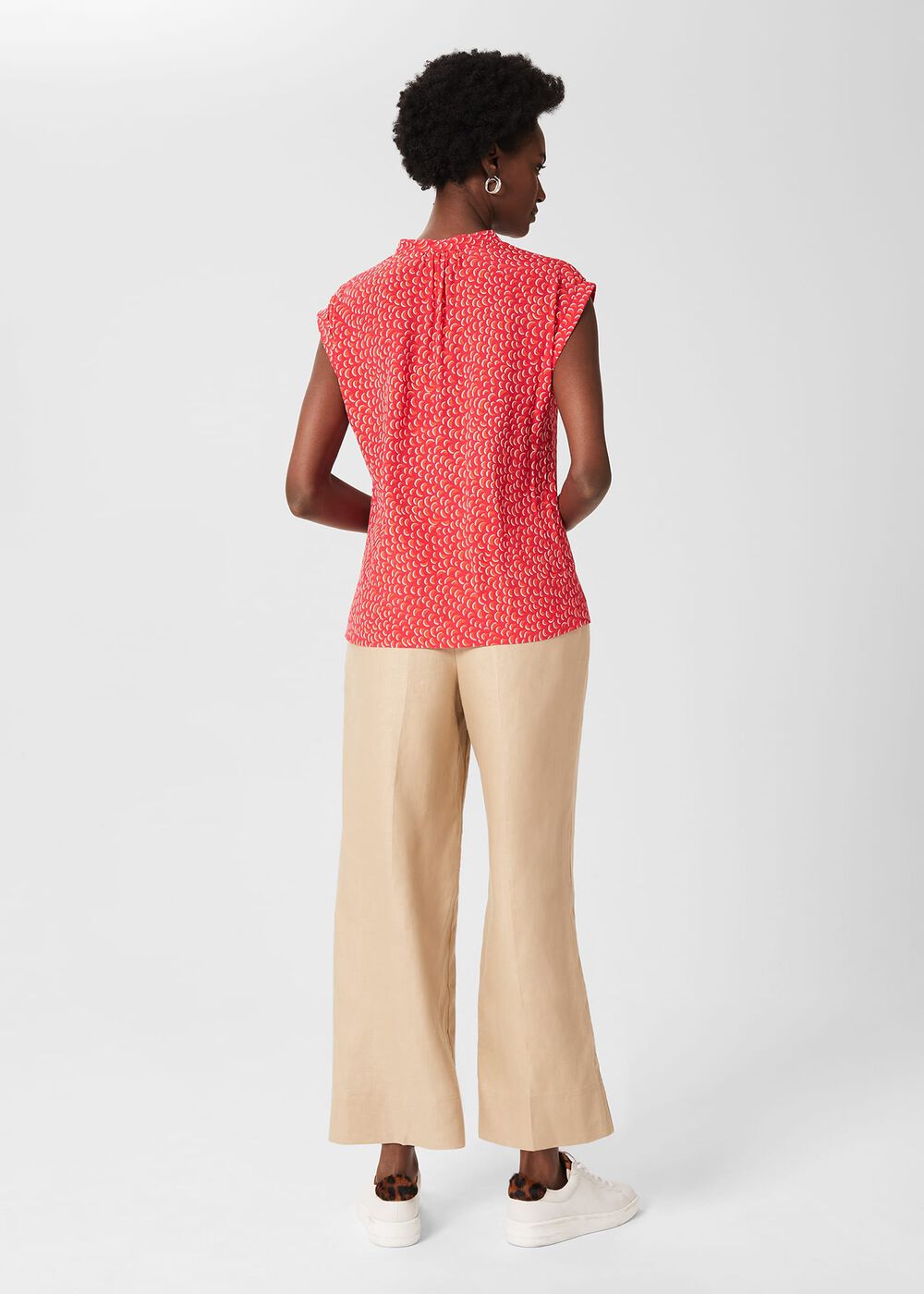 Cala Blouse, Pink Orange, hi-res
