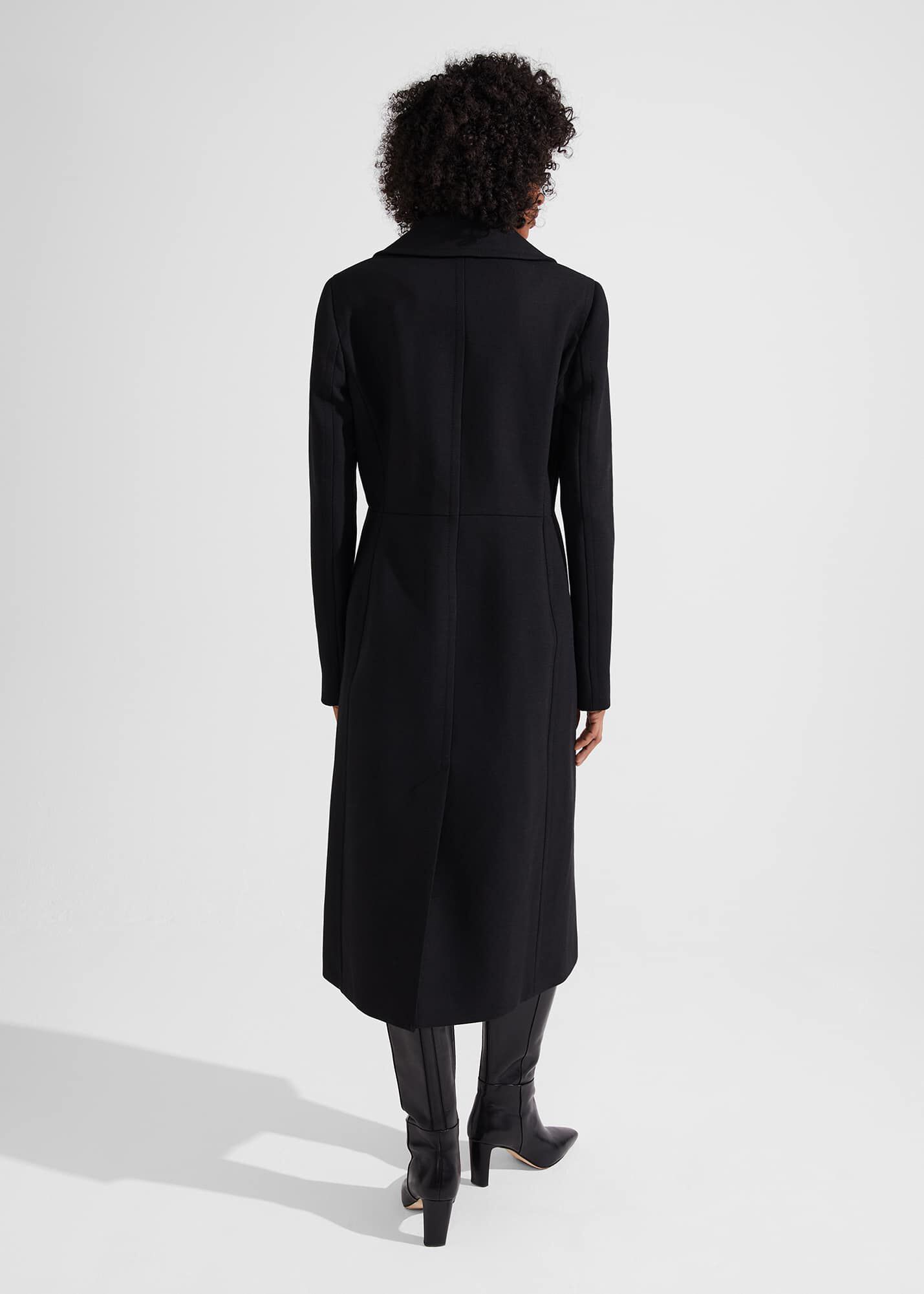 Hobbs rosetta coat best sale black
