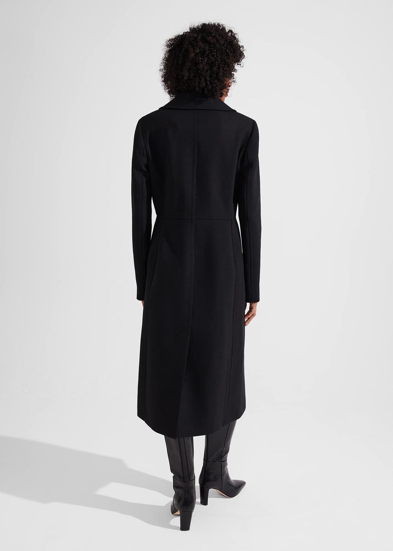 Dorothea Coat, Black, hi-res