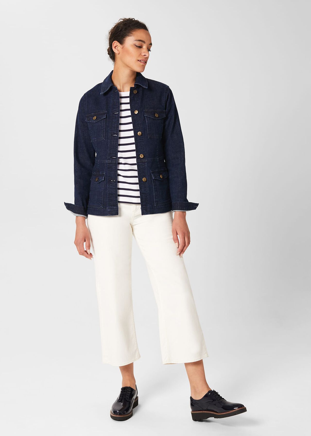 Chelsey Lace Up, Navy, hi-res