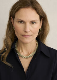 Devina Earring, Gold, hi-res