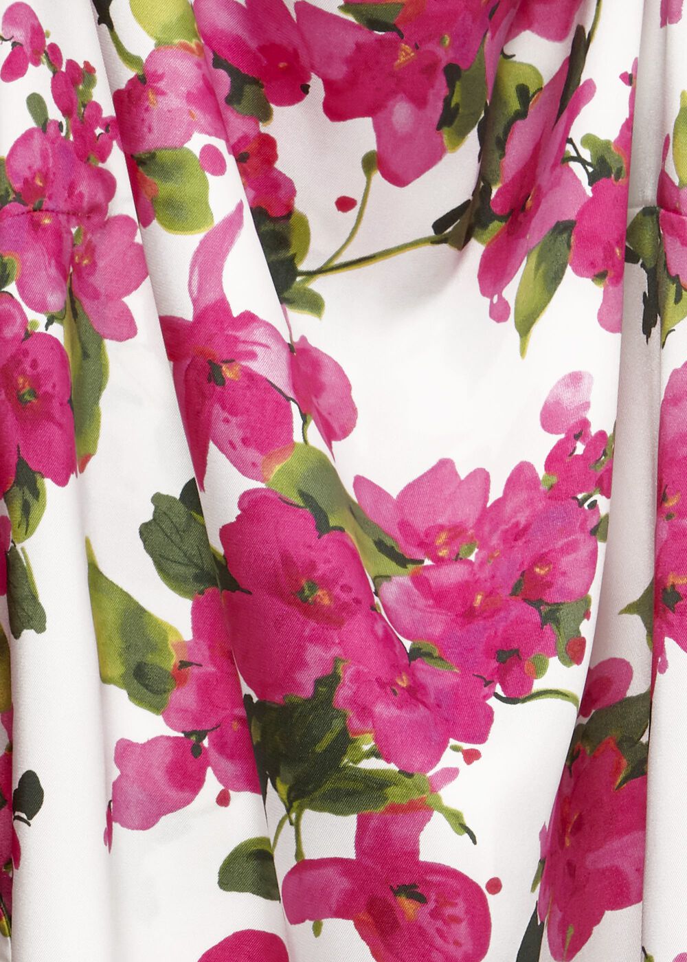 Rosie Floral Top, Ivory Fuchsia, hi-res
