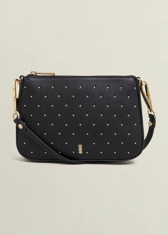 Briella Leather Stud Bag