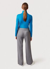 Mischa Roll Neck, Kingfisher Blue, hi-res