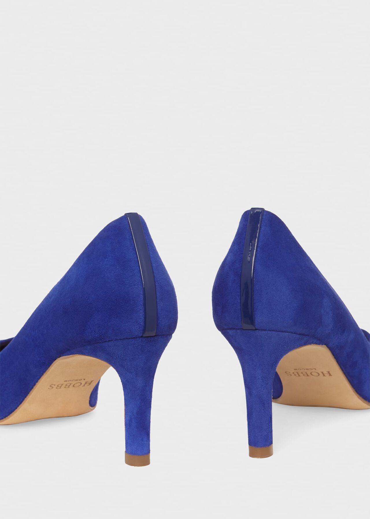 Lizzie Court Shoes, Light Cobalt Bl, hi-res