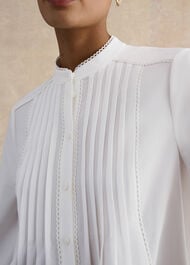 Mariette Blouse, Ivory, hi-res