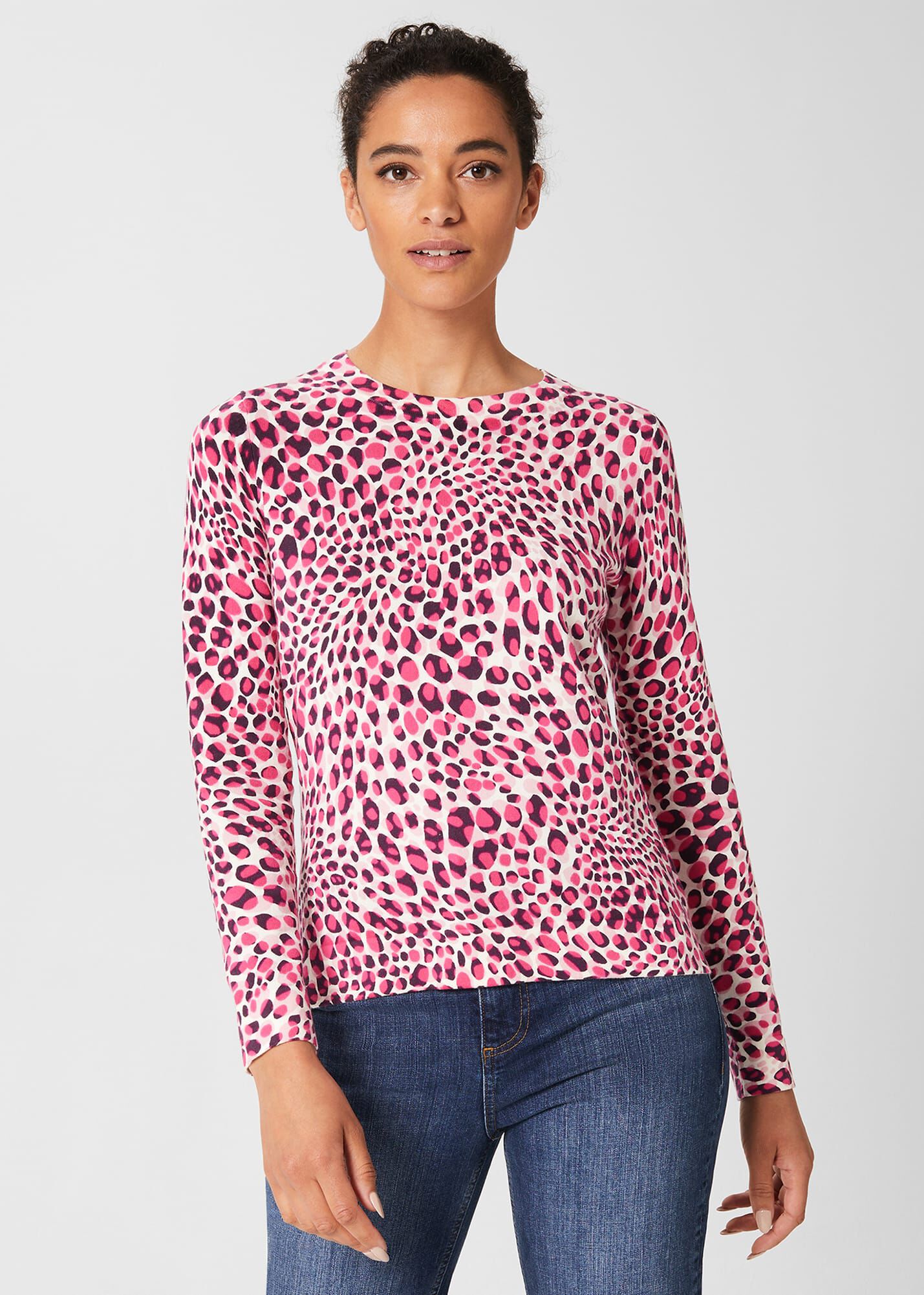 Hobbs best sale pink jumper