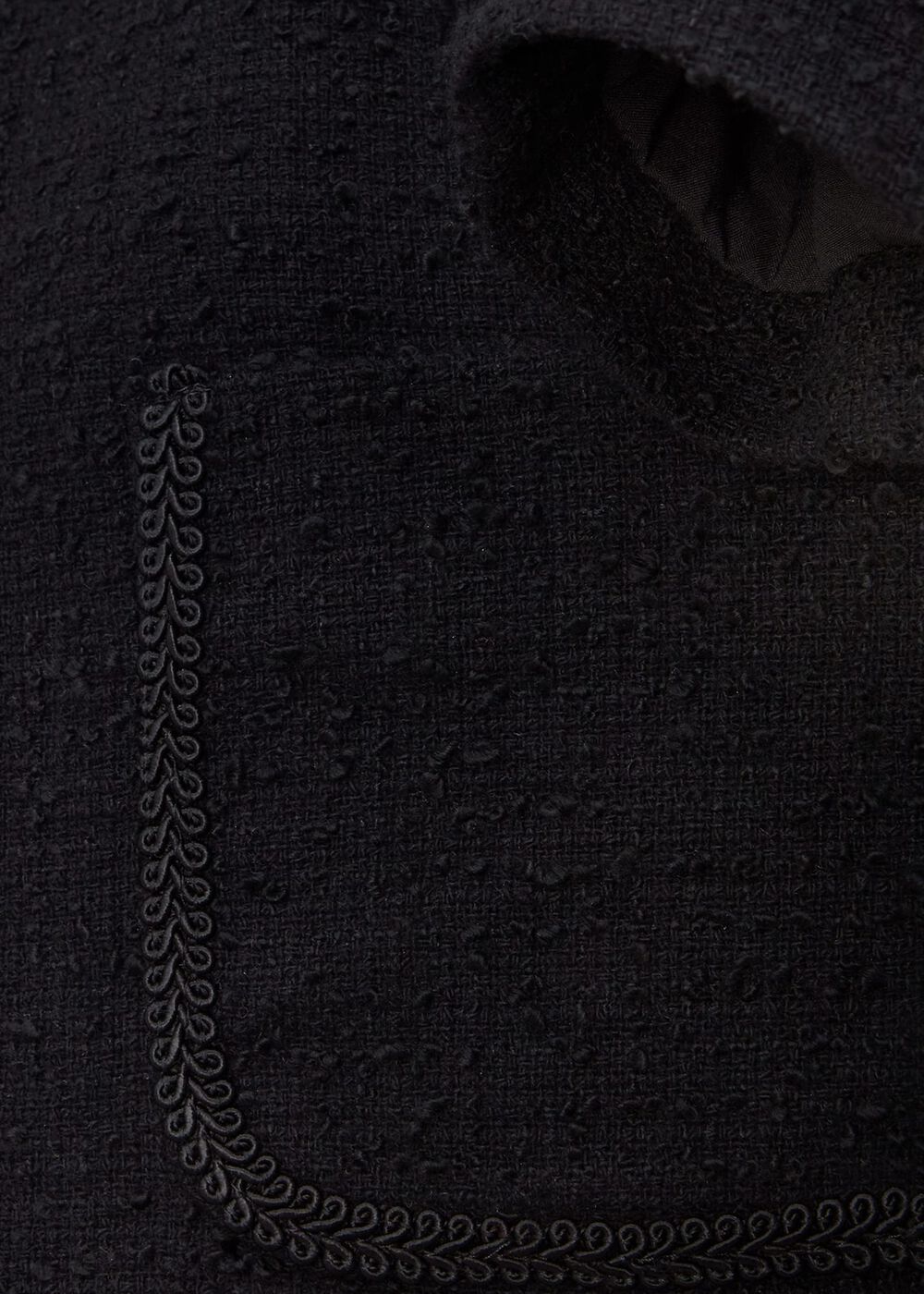 Gabi Tweed Jacket, Black, hi-res