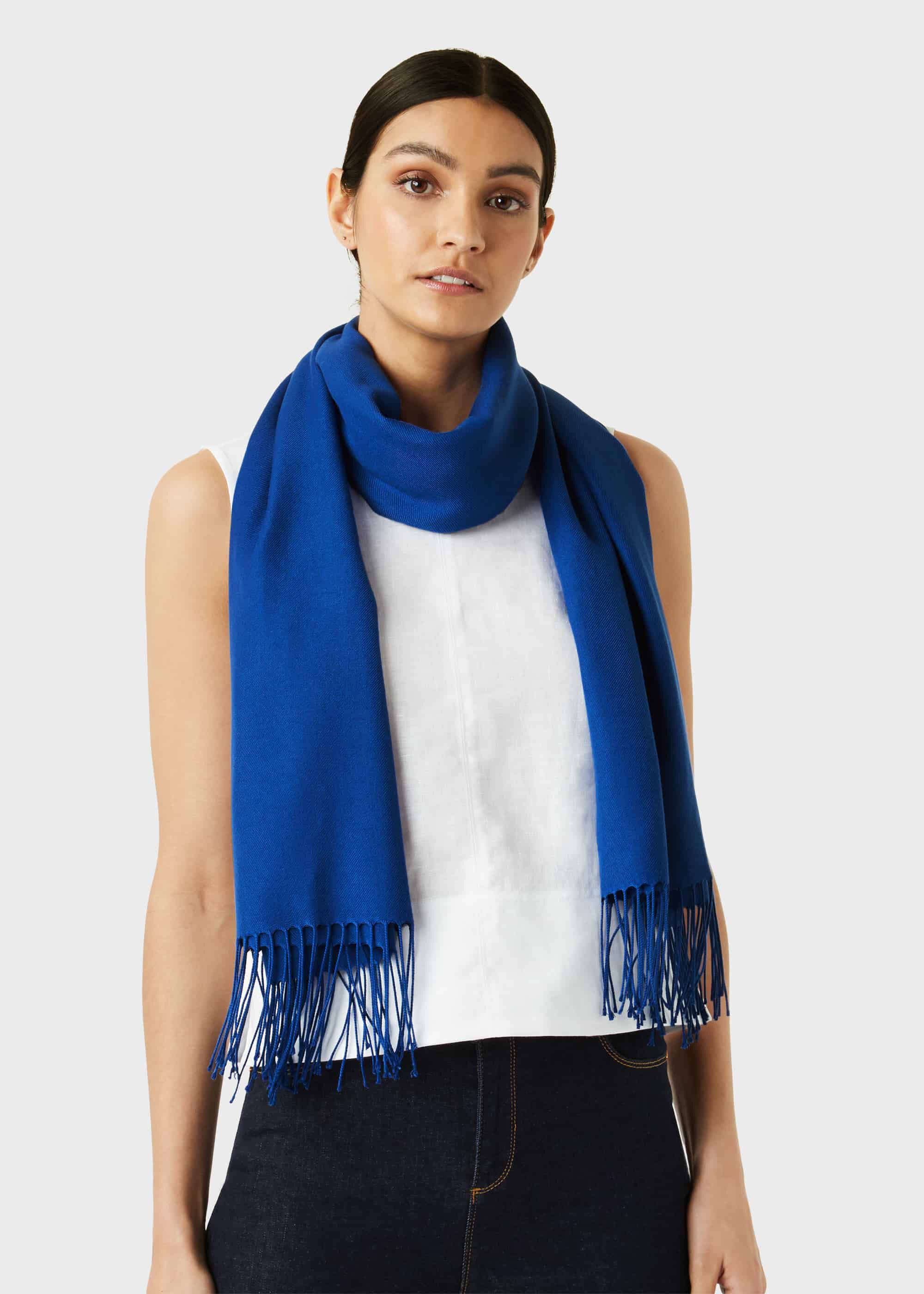Cobalt scarf