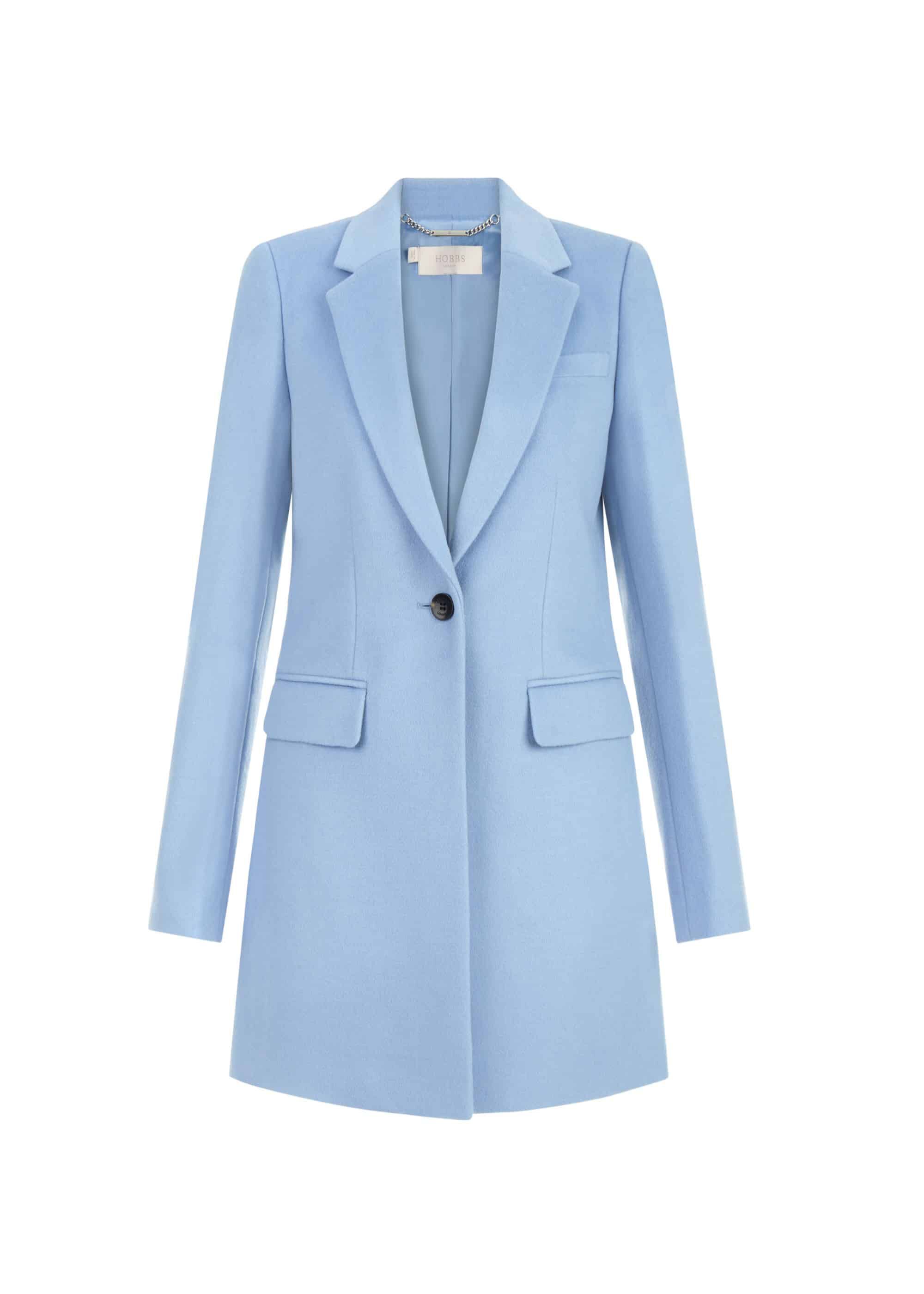 hobbs teal coat