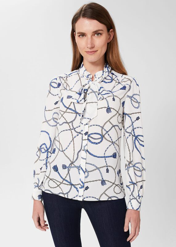 Dolly Tie Neck Blouse 