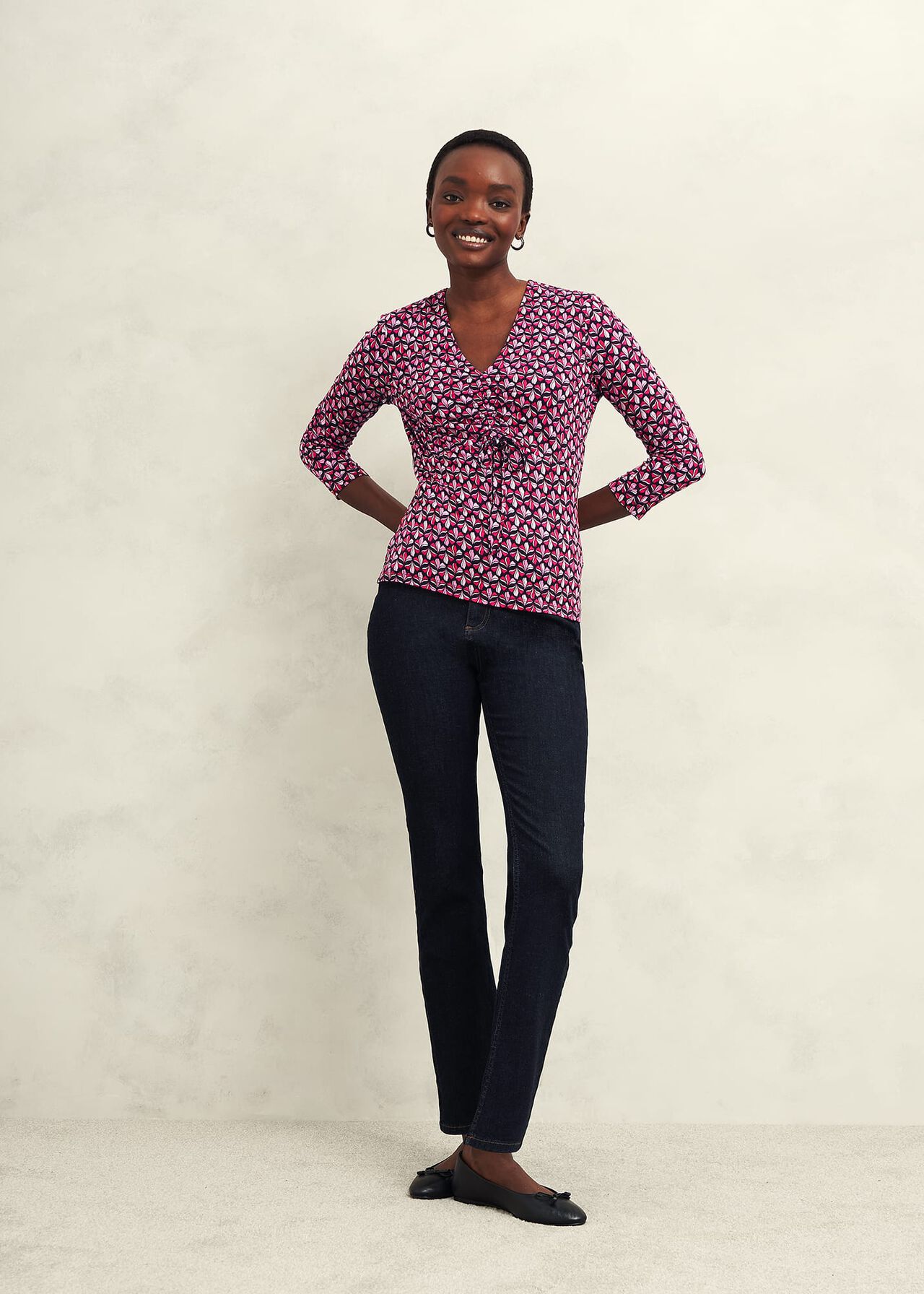 Hobbs Simmy Printed Top