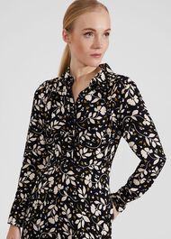 Georgina Dress, Black Multi, hi-res