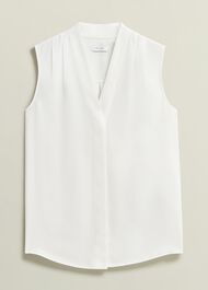 Poppy Blouse, Ivory, hi-res