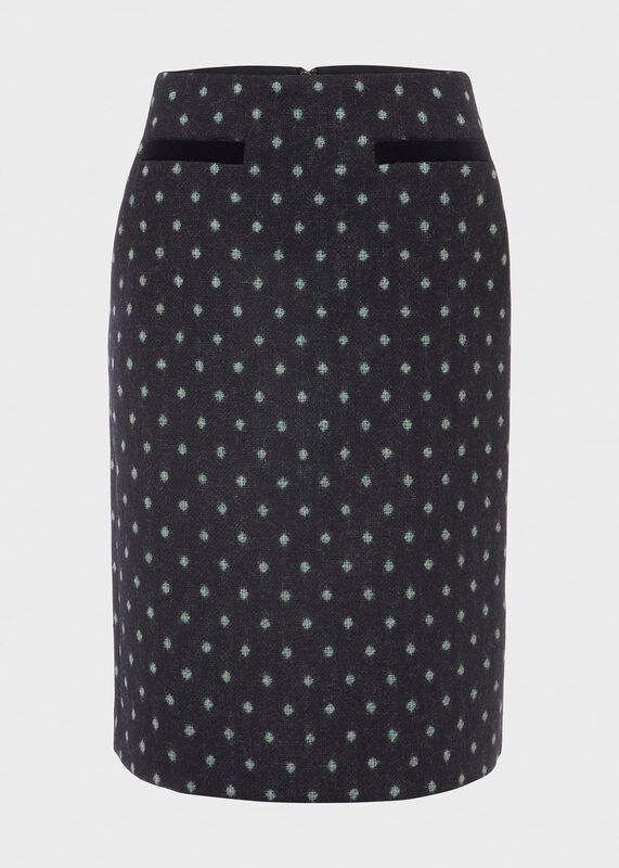 Tessa Wool Pencil Skirt