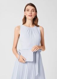 Lundy Wristlet, Celeste Blue, hi-res
