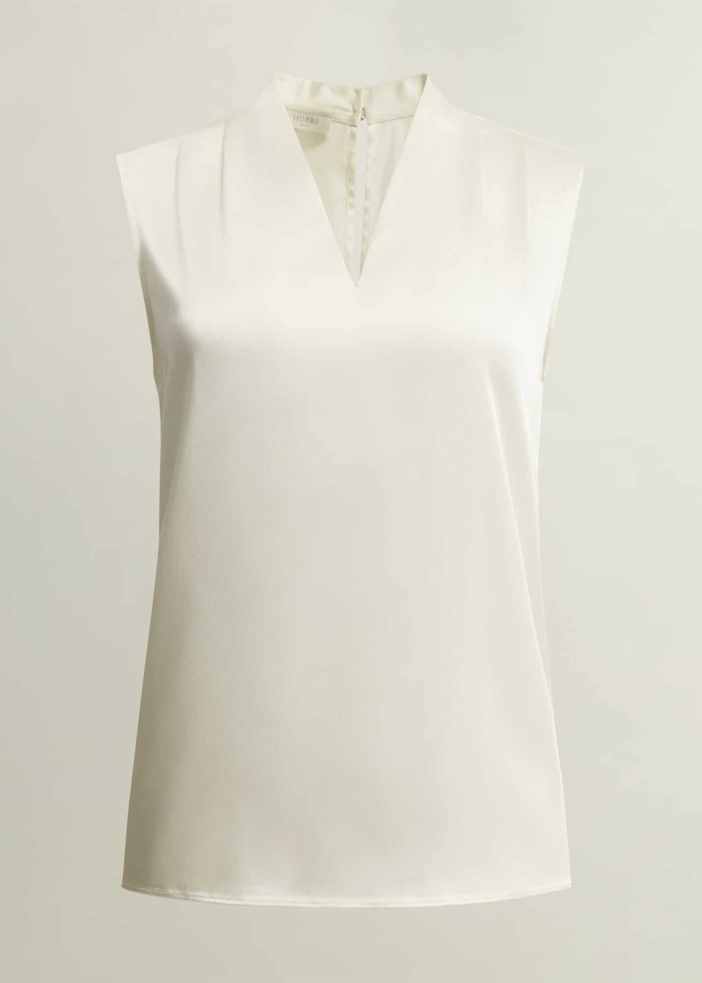 Nina Satin Blouse | Hobbs UK |