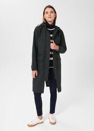 Jenny Water Resistant Parka , Dark Ivy Green, hi-res