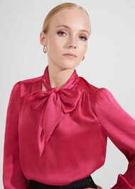 Dorset Blouse, Pink, hi-res