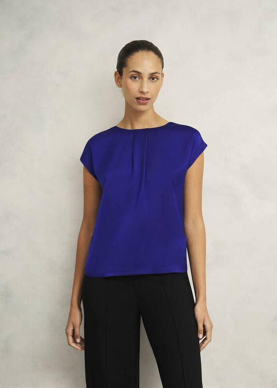 Nita Satin Front Top 