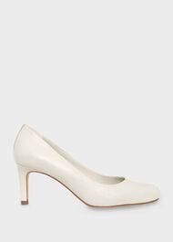 Lizzie Court Shoes, Ivory, hi-res