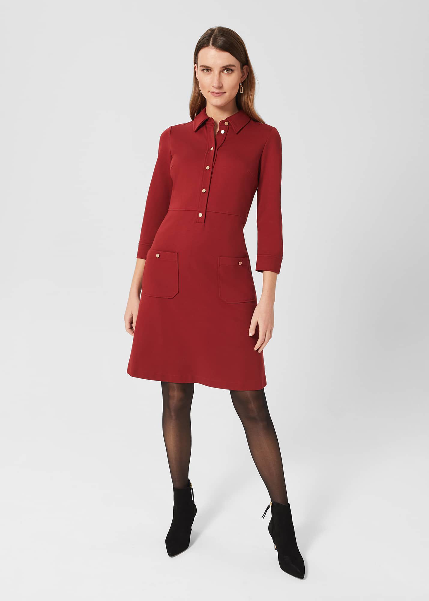 Phillipa Ponte Shift Dress