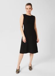 Petite Ophelia  Dress, Black, hi-res