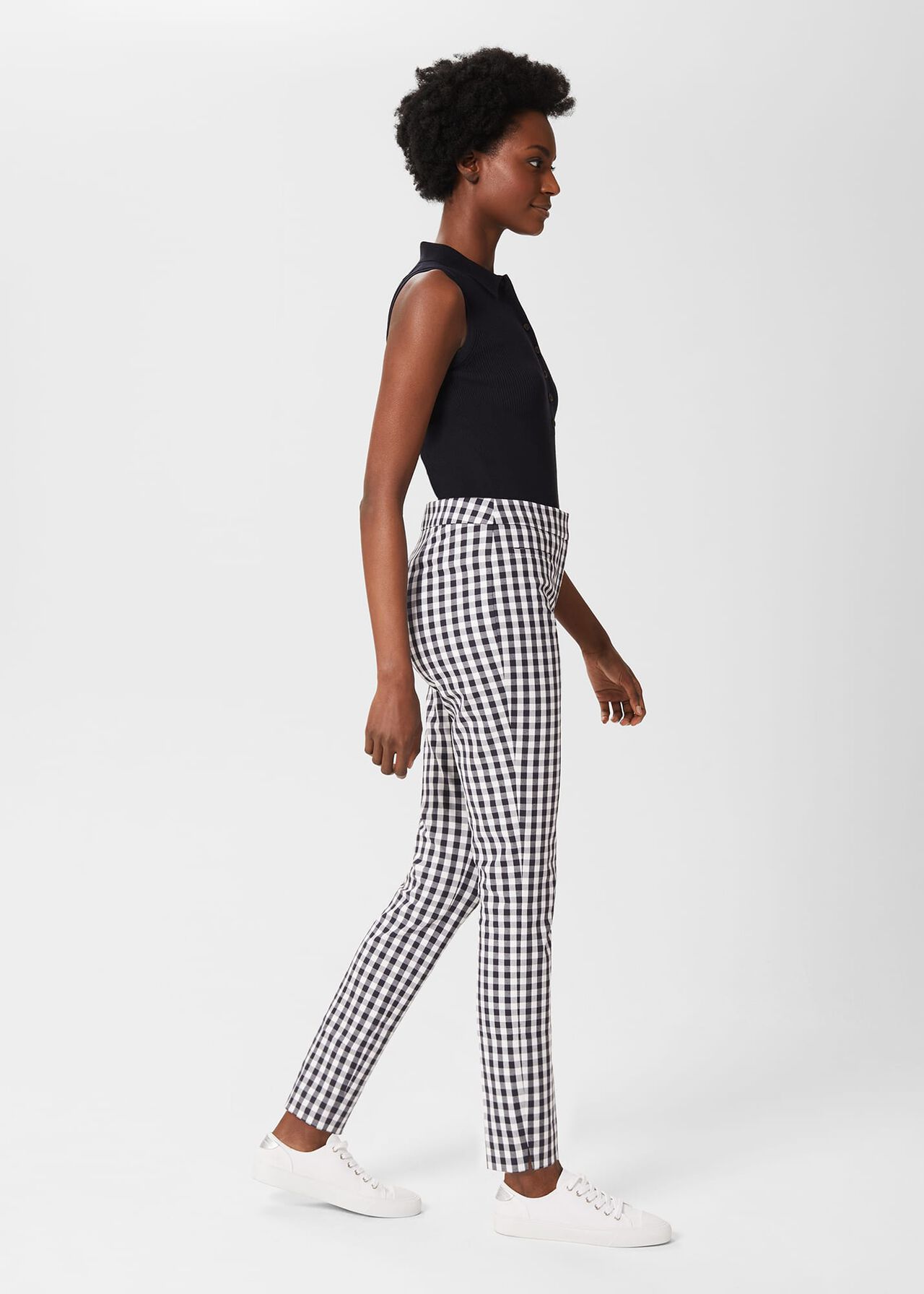 Annie Trousers, Navy Ivory, hi-res