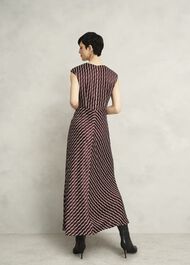 Burnby Dress, Brown Ivory, hi-res