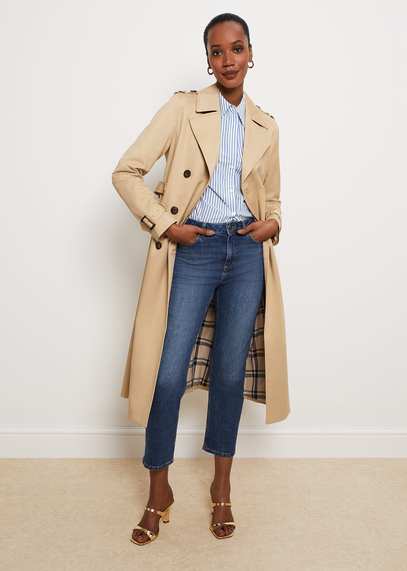 Newport trench on sale coat