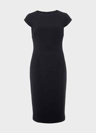 Petite Mia Dress, Navy, hi-res