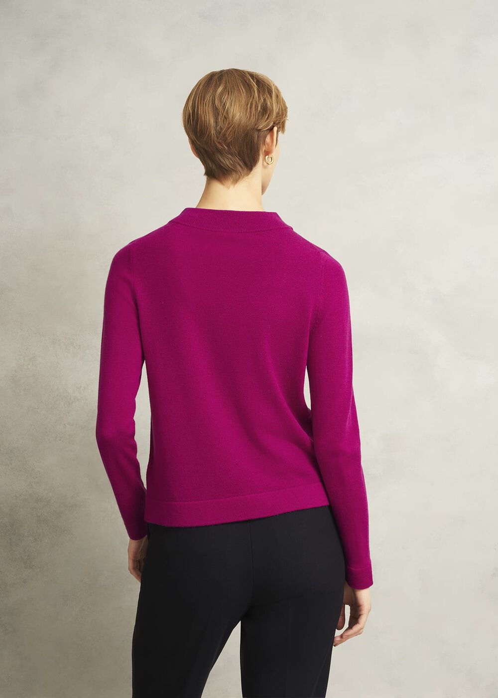 Talia Sweater, Magenta Pink, hi-res