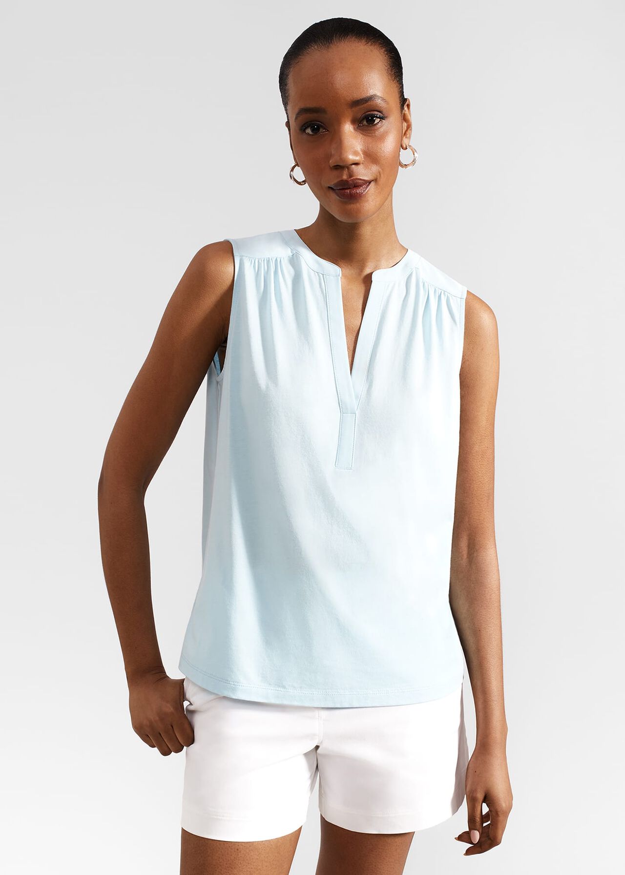 Nadine Top, Mineral Blue, hi-res