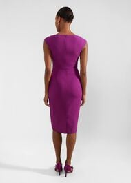 Petite Lillia Shift Dress, Magenta Purple, hi-res
