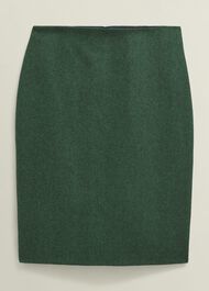 Daphne Wool Skirt, Green Multi, hi-res