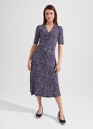 Frankie Dress, Navy Multi, hi-res