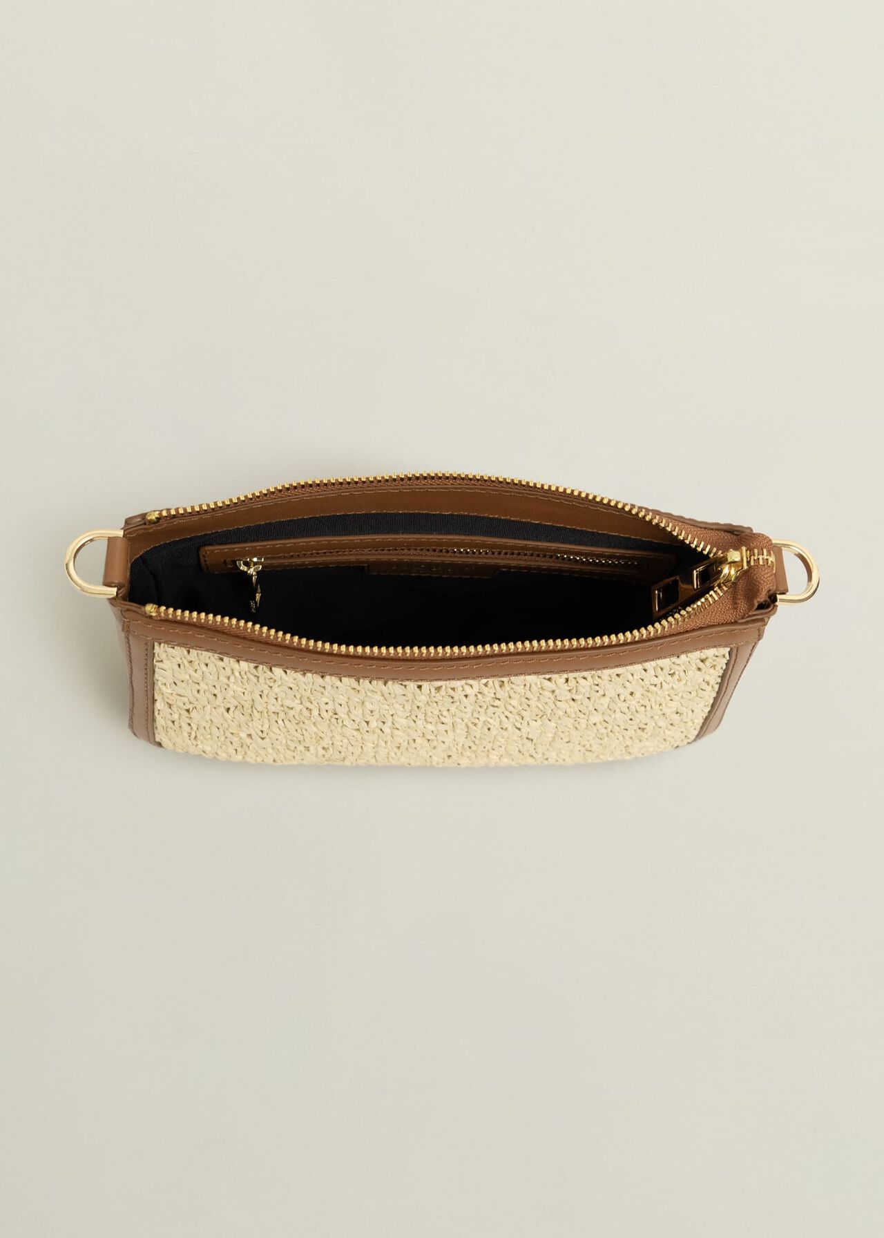 Briella Raffia Bag, Natural Tan, hi-res