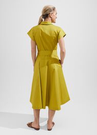 Roxie Shirt Dress, Light Olive, hi-res
