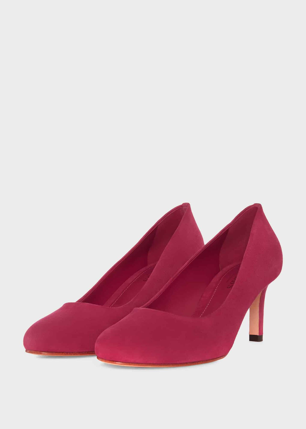 Lizzie Court Shoes, Jam Pink, hi-res