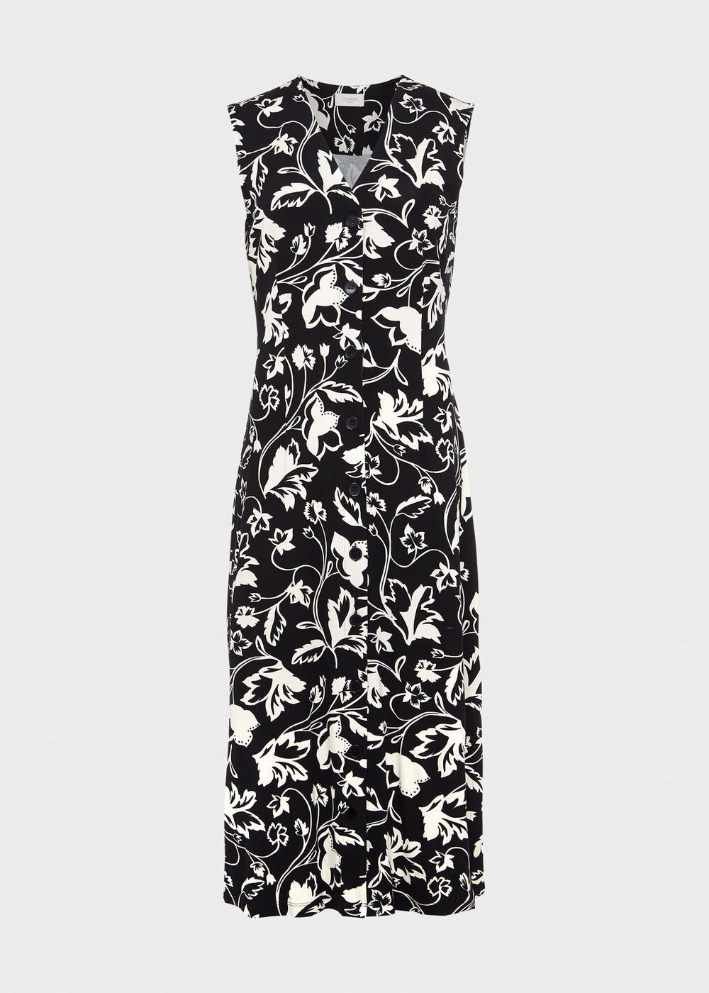Joanna Dress, Black Cream, hi-res