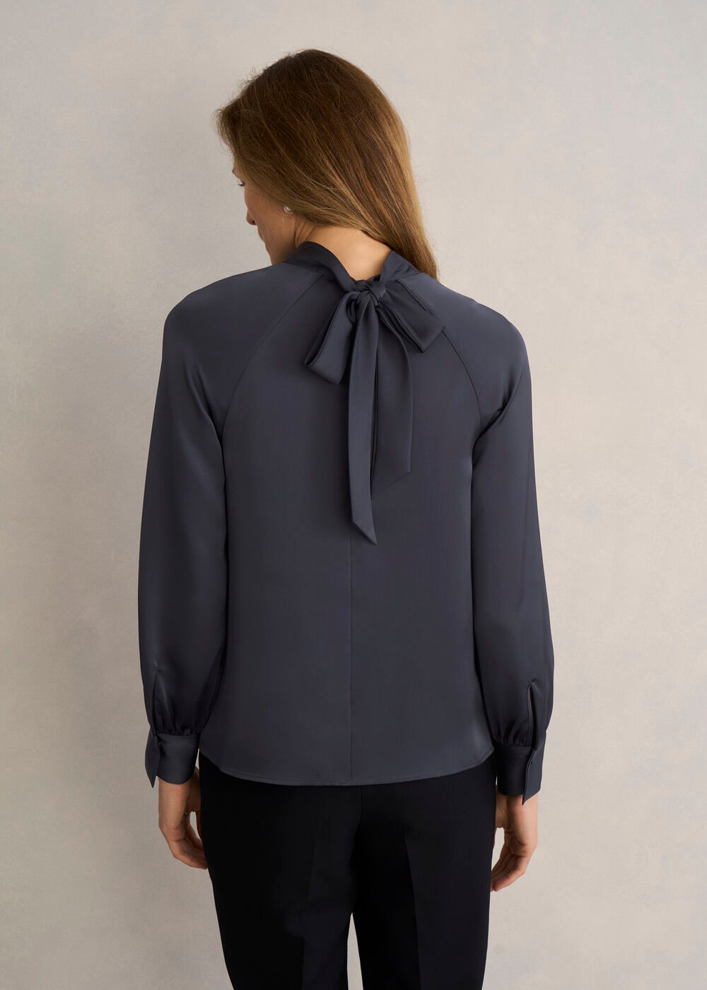 Tara Blouse, Deep Slate Blue, hi-res
