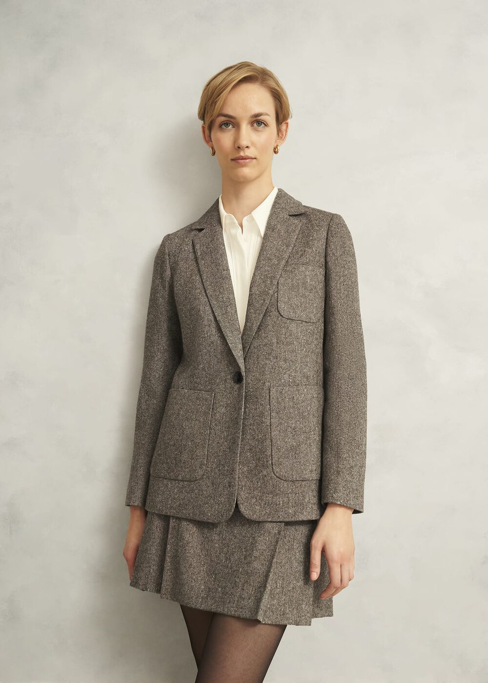 Elvie Jacket, Brown Multi, hi-res