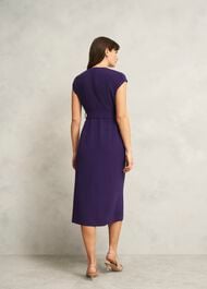 Tania Dress, Grape Purple, hi-res