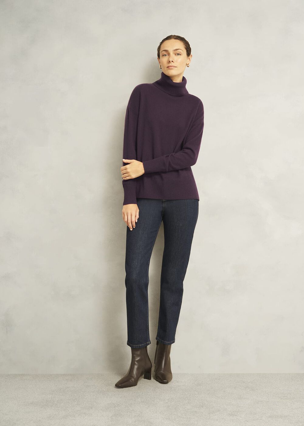 Delora Jumper, Malbec Purple, hi-res