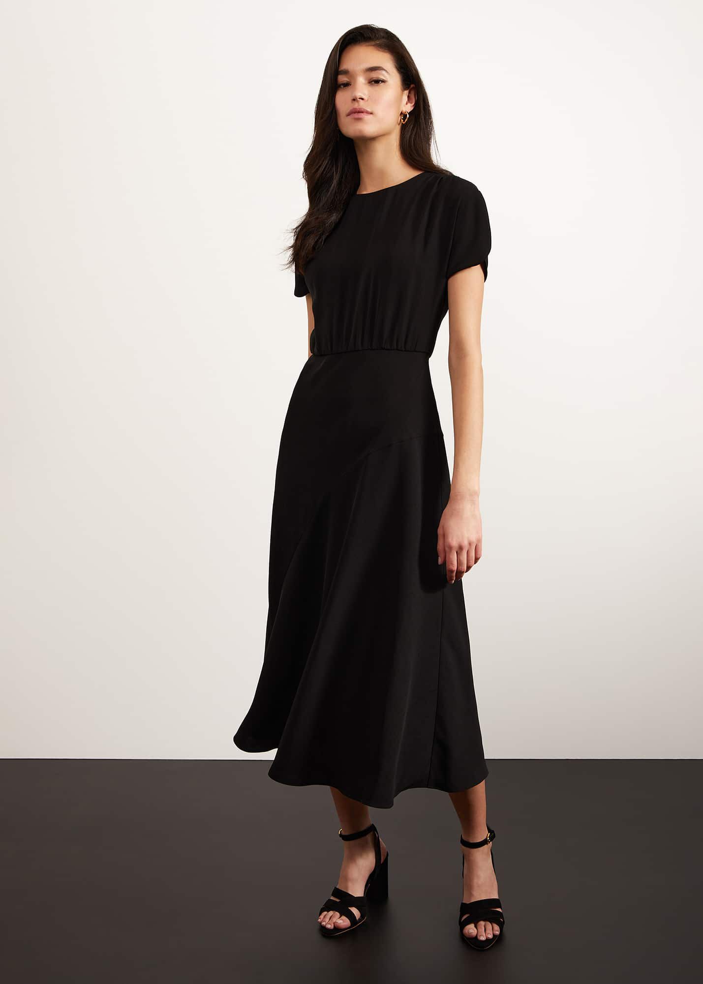 hobbs Frankie Dress Navy Multi | Clothing